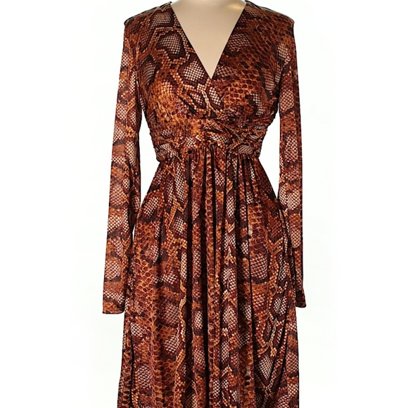 target snakeskin dress